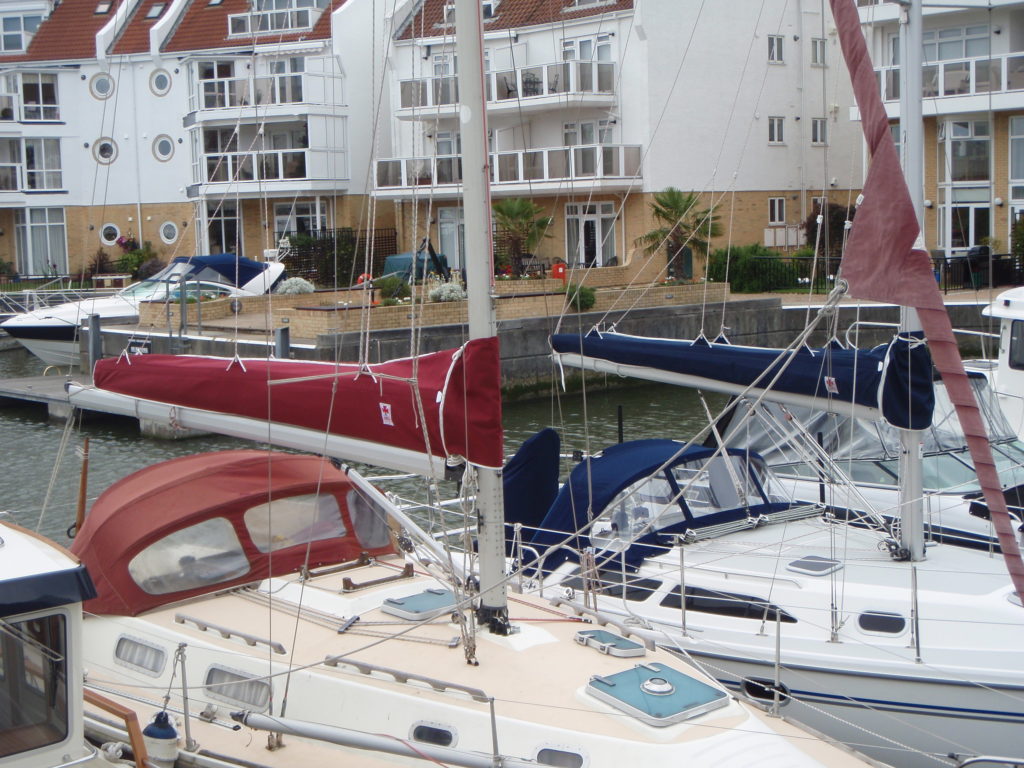 yacht sail covers